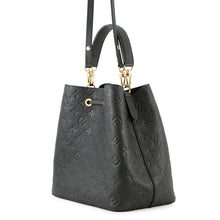 将图像加载到图库查看器中，LOUIS VUITTON Neonoe NoirM45256 Monogram Empreinte Leather Size MM
