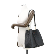 将图像加载到图库查看器中，LOUIS VUITTON Neonoe NoirM45256 Monogram Empreinte Leather Size MM
