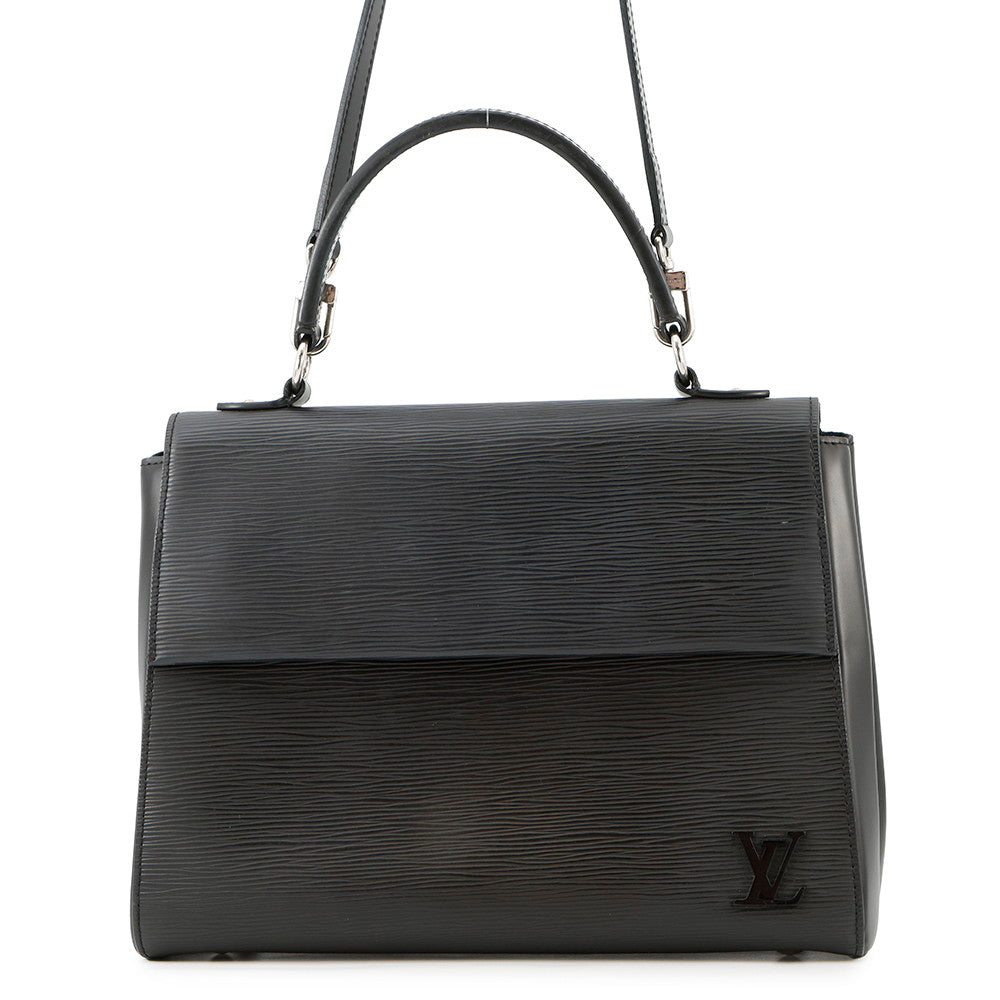 LOUIS VUITTON Cluny NoirM41302 Epi Leather Size MM