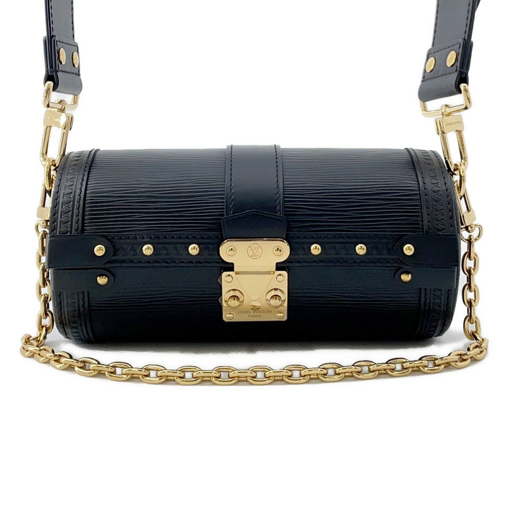 LOUIS VUITTON Papillon Trunk BlackM58655 Epi Leather