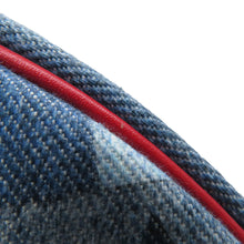 将图像加载到图库查看器中，LOUIS VUITTON Speedy Bandouliere Blue/RedM45041 Monogram Denim Size 30
