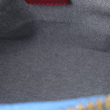 将图像加载到图库查看器中，LOUIS VUITTON Speedy Bandouliere Blue/RedM45041 Monogram Denim Size 30
