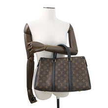 Load image into Gallery viewer, LOUIS VUITTON Soufflot NV NoirM44817 Monogram Macassar Canvas Size MM
