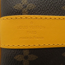 Load image into Gallery viewer, LOUIS VUITTON Keepall Bandouliere Saffron YellowM13201 Monogram Macassar Canvas Size 35

