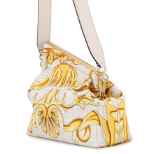 将图像加载到图库查看器中，FENDI Fendace First Ivory/Yellow8BP127 Nylon Size Medium
