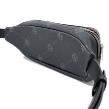 Load image into Gallery viewer, Berluti Signature Ballad Crossbody Bag Black/Brown PVC Leather
