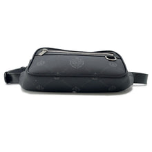 Load image into Gallery viewer, Berluti Signature Ballad Crossbody Bag Black/Brown PVC Leather
