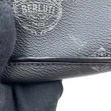 Load image into Gallery viewer, Berluti Signature Ballad Crossbody Bag Black/Brown PVC Leather
