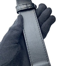 Load image into Gallery viewer, Berluti Signature Ballad Crossbody Bag Black/Brown PVC Leather
