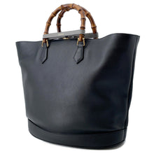 Load image into Gallery viewer, GUCCI Diana 2WAY Tote Bag Black746270 Leather Size Large
