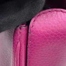 将图像加载到图库查看器中，GUCCI Bamboo 2WAY Handbag Purple240242 Leather
