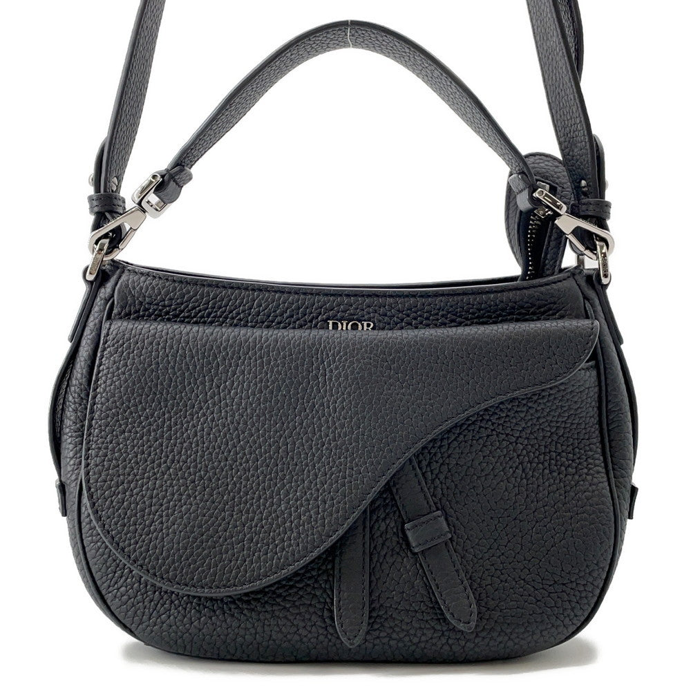 Dior Saddle Mini Soft Bag Black1ADHO023 Leather