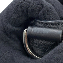 Load image into Gallery viewer, Dior Saddle Mini Soft Bag Black1ADHO023 Leather
