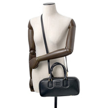 Load image into Gallery viewer, MIUMIU Arkady 2WAY Handbag Black5BB148 Leather
