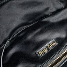 Load image into Gallery viewer, MIUMIU Arkady 2WAY Handbag Black5BB148 Leather
