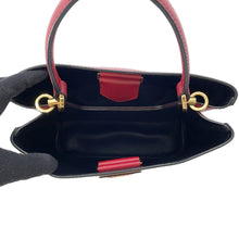 Load image into Gallery viewer, PRADA Panier Saffiano Leather 2WAY Handbag Red1BA212 Leather
