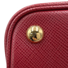 Load image into Gallery viewer, PRADA Panier Saffiano Leather 2WAY Handbag Red1BA212 Leather
