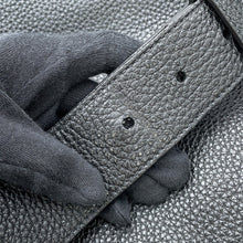 将图像加载到图库查看器中，PRADA Triangle Shoulder Bag Black2VY007 Leather
