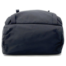 将图像加载到图库查看器中，PRADA Backpack Black2VZ062 Nylon
