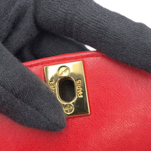 Load image into Gallery viewer, CHANEL Diana ChainShoulder Bag RedA01164 Lambskin Size 22
