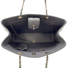 将图像加载到图库查看器中，CHANEL Matelasse ChainTote Bag GrayA91046 Caviar Leather
