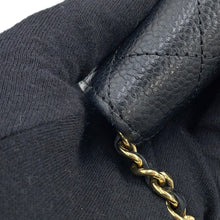 将图像加载到图库查看器中，CHANEL Matelasse Chain wallet BlackAP0250 Caviar Leather
