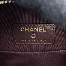 Load image into Gallery viewer, CHANEL Matelasse Round ChainShoulder Bag BlackA70657 Lambskin
