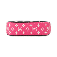 将图像加载到图库查看器中，LOUIS VUITTON Bagatelle NM Black/White/PinkM46091 Monogram Empreinte Leather
