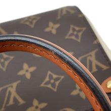 将图像加载到图库查看器中，LOUIS VUITTON Fold tote Cerise/Cream/BrownM45389 Monogram Calf Leather Size PM

