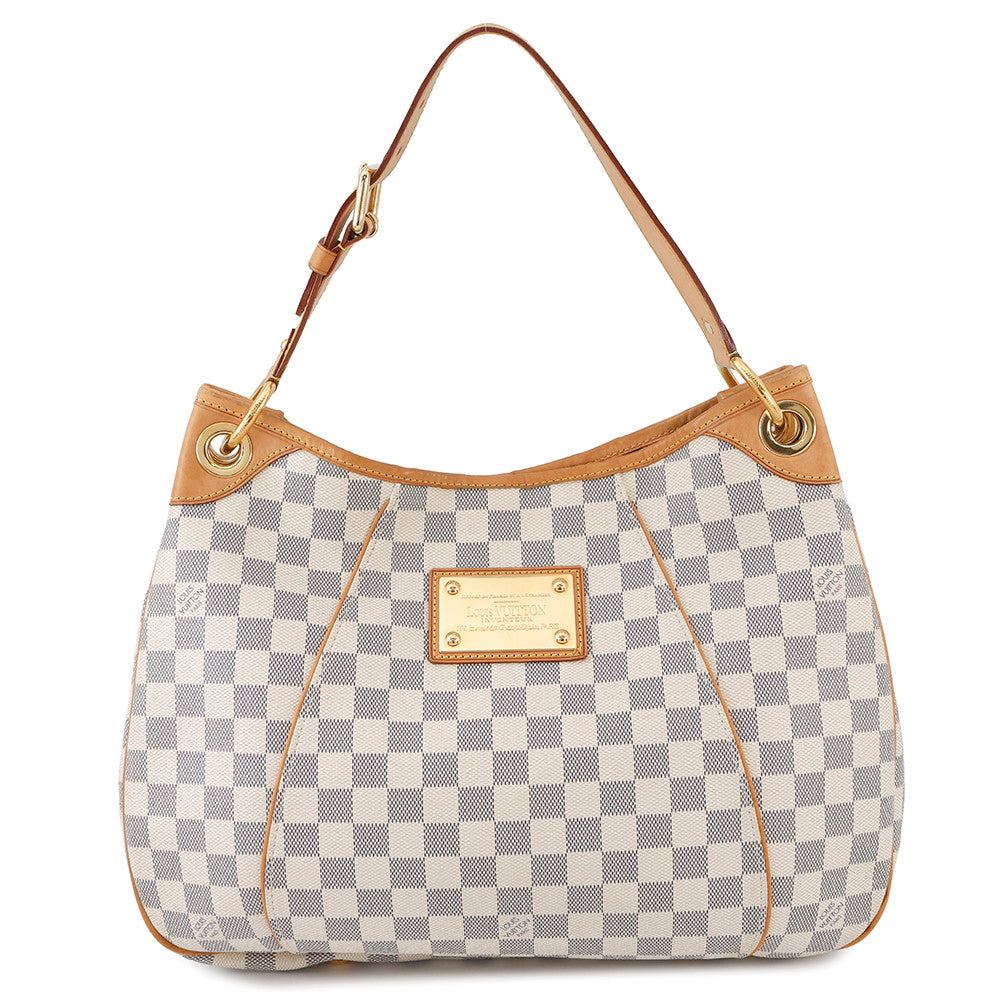 LOUIS VUITTON Galliera BeigeN55215 Damier Azur Size PM