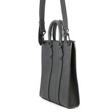 将图像加载到图库查看器中，LOUIS VUITTON Sac Plat BlackM21884 Monogram・Taurillon

