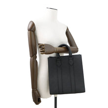 将图像加载到图库查看器中，LOUIS VUITTON Sac Plat BlackM21884 Monogram・Taurillon
