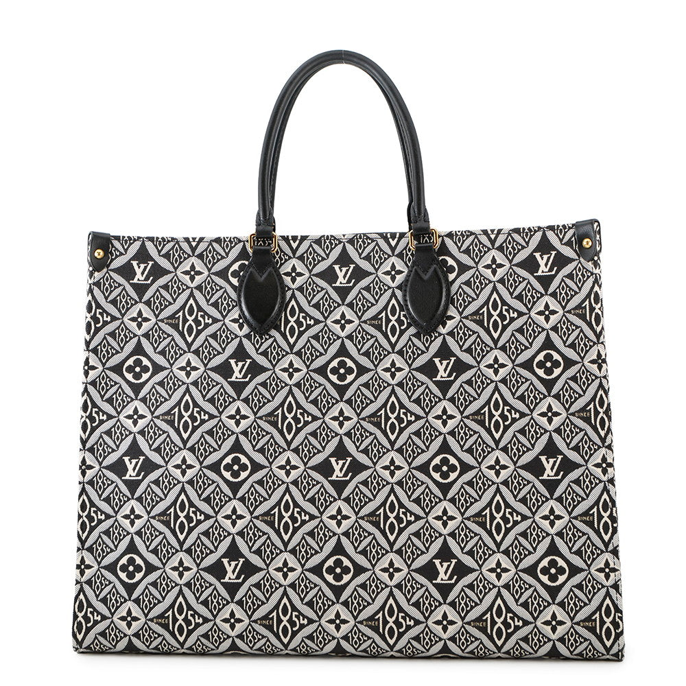 LOUIS VUITTON Onthego NoirM57207 Monogram・Jacquard SINCE1854 Size GM