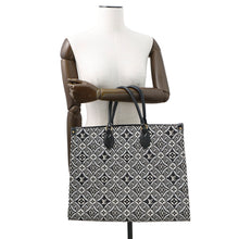 将图像加载到图库查看器中，LOUIS VUITTON Onthego NoirM57207 Monogram・Jacquard SINCE1854 Size GM
