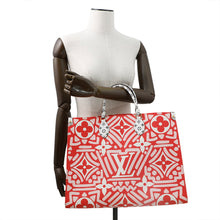 Load image into Gallery viewer, LOUIS VUITTON Onthego Red Monogram Giant LV Crafty Size GM
