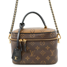 将图像加载到图库查看器中，LOUIS VUITTON Vanity NV NoirM45165 Monogram Monogram Reverse Canvas Size PM
