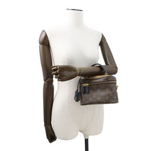 将图像加载到图库查看器中，LOUIS VUITTON Vanity NV NoirM45165 Monogram Monogram Reverse Canvas Size PM
