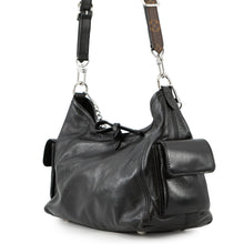 将图像加载到图库查看器中，LOUIS VUITTON Carryall Cargo Vibe NoirM24861 Lamb Leather Size PM
