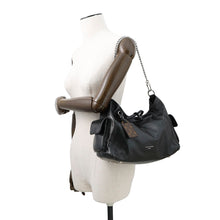 将图像加载到图库查看器中，LOUIS VUITTON Carryall Cargo Vibe NoirM24861 Lamb Leather Size PM
