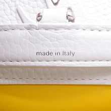 将图像加载到图库查看器中，LOUIS VUITTON Capucines LVxYK White/MulticolorM21637 Taurillon Leather Painted Dot Size BB
