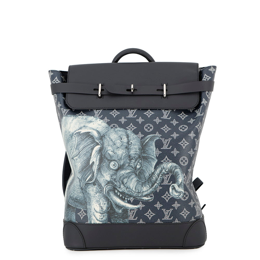 LOUIS VUITTON Steamer Backpack EncreM54126 Monogram / Savannah
