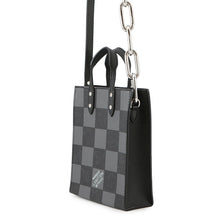 Load image into Gallery viewer, LOUIS VUITTON Sac Plat NoirN60479 Damier checkerboard Size XS
