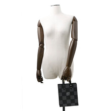 Load image into Gallery viewer, LOUIS VUITTON Sac Plat NoirN60479 Damier checkerboard Size XS
