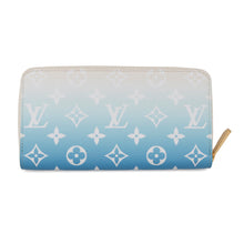Load image into Gallery viewer, LOUIS VUITTON Zippy Wallet by the Pool Collection Blue/WhiteM80360 Monogram
