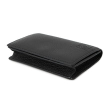 将图像加载到图库查看器中，LOEWE Anagram Business Card Holder BlackC660M97X05 Soft Grained Calf Leather
