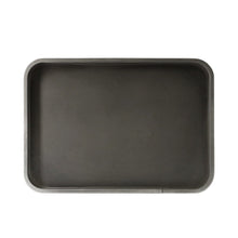 Load image into Gallery viewer, HERMES Grooming Box Silver/Brown Aluminum Wood
