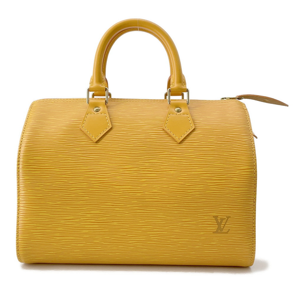 LOUIS VUITTON Speedy Tassili Yellow/PurpleM43019 Epi Leather Size 25