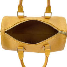 Load image into Gallery viewer, LOUIS VUITTON Speedy Tassili Yellow/PurpleM43019 Epi Leather Size 25

