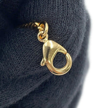 Load image into Gallery viewer, CHANEL CC Logo African Continent Motif Necklace Gold Metal Faux Pearl Rhinestone
