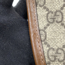 将图像加载到图库查看器中，GUCCI Interlocking G GG Supreme Backpack Beige/Brown674147 PVC Leather
